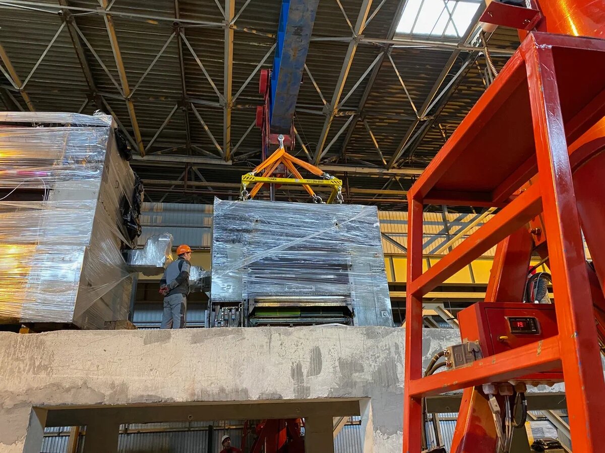 Такелаж полиграфического оборудования и типографических линий в Астрахани