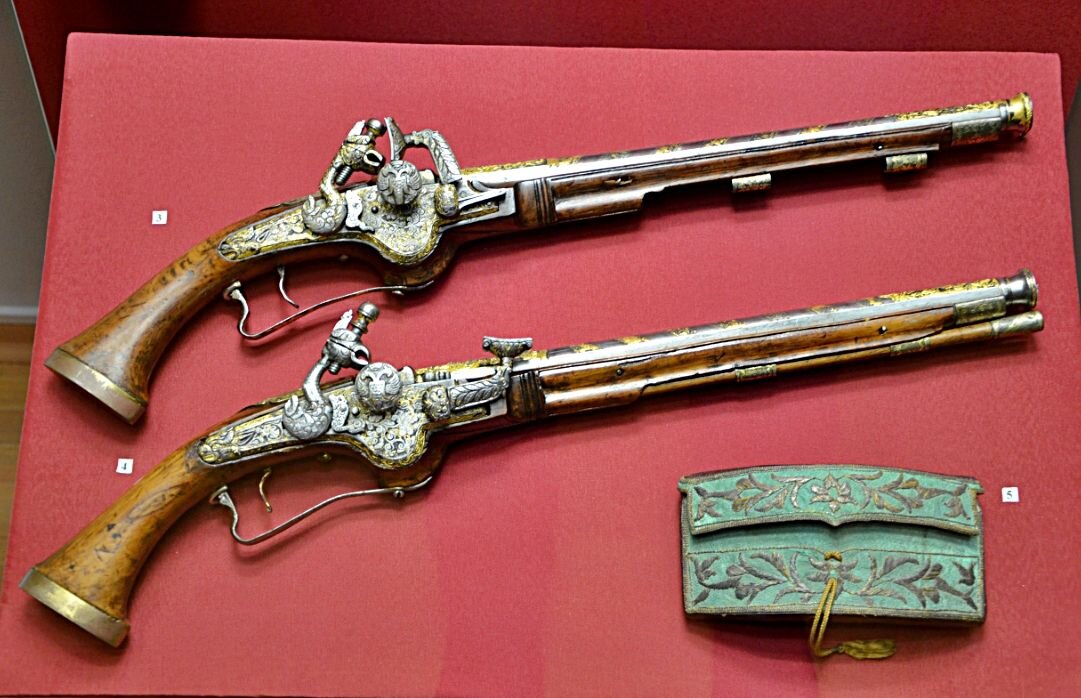 Хороший немецкий пистолет на рубеже XVII-XVIII веков был настоящим чудом техники. Фото: i.pinimg.com