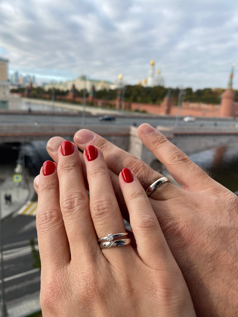 Утро после свадьбы. Вид из номера гостиницы.