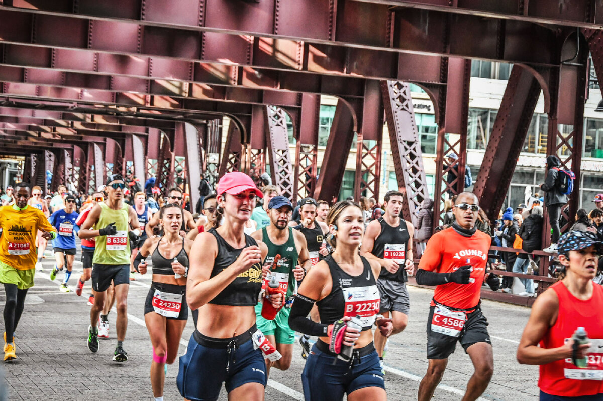 На первых километрах Марафона