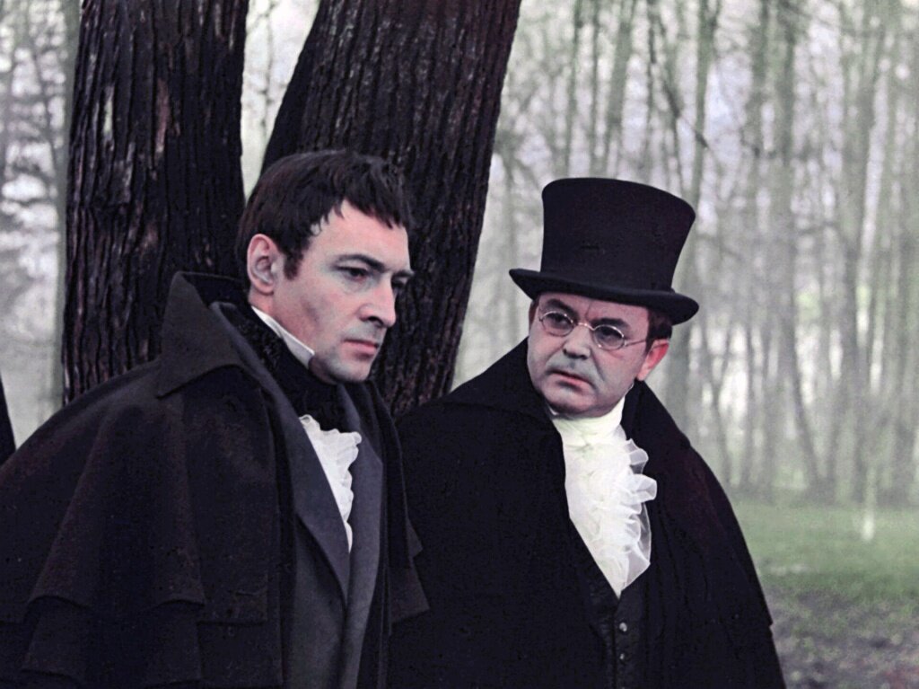 Князь Андрей Волконский и Пьер Безухов. Кадр из фильма «Война и мир» Сергея Бондарчука