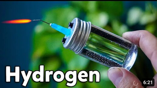 ? A HYDROGEN GENERATOR with your own hands.