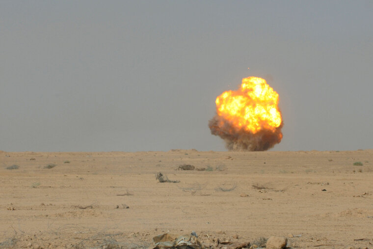    Военную базу США в Сирии поразили ракетами (Фото из архива)