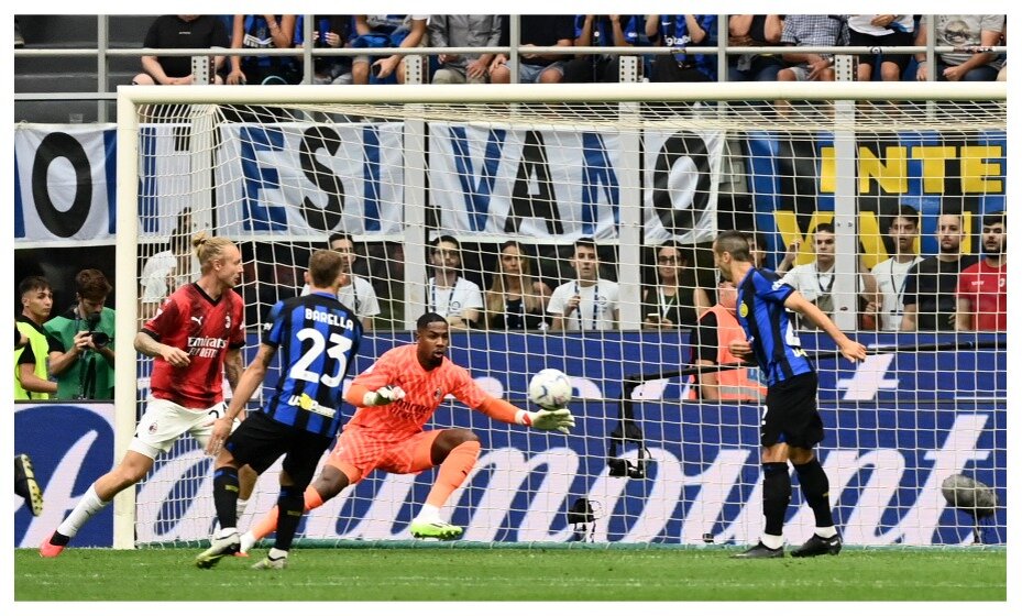   «Интер» разгромил «Милан» в матче чемпионата Италии. Фото: Global Look Press