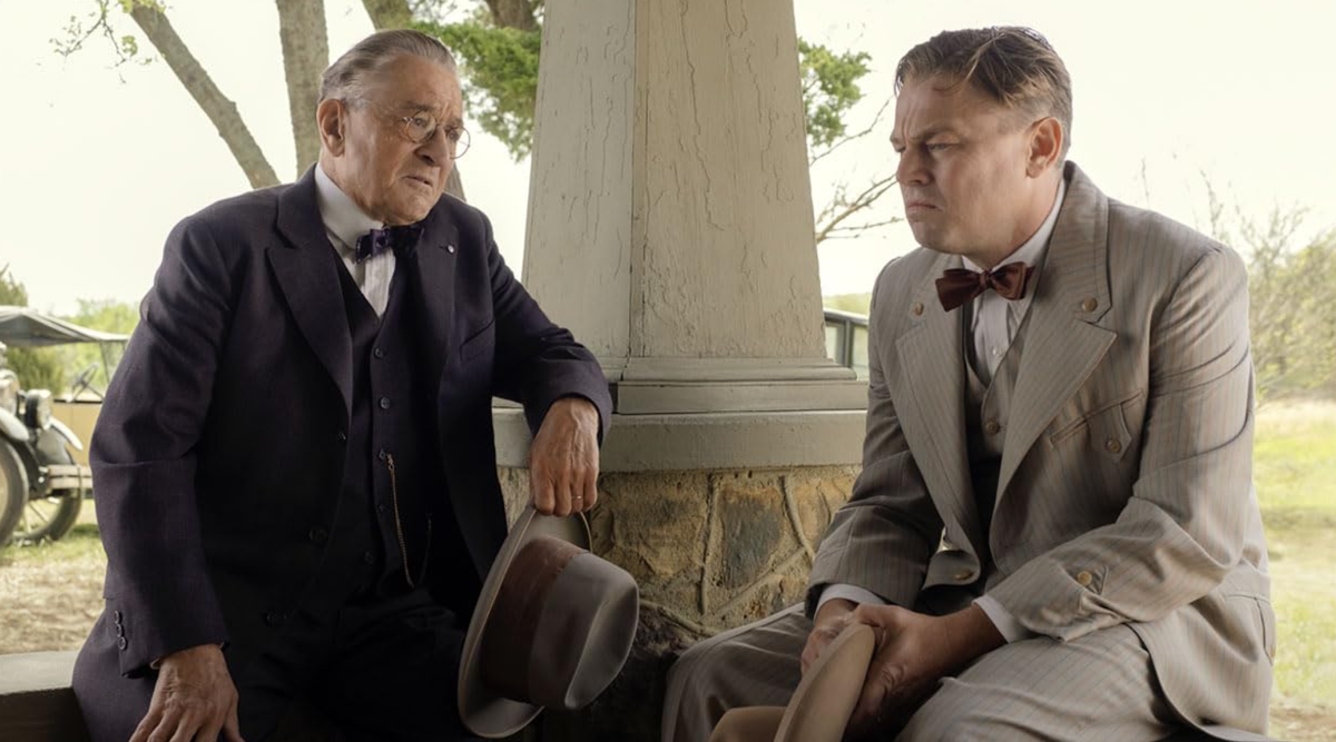 Леонардо Ди Каприо и Роберт Де Ниро в «Убийцах цветочной Луны».