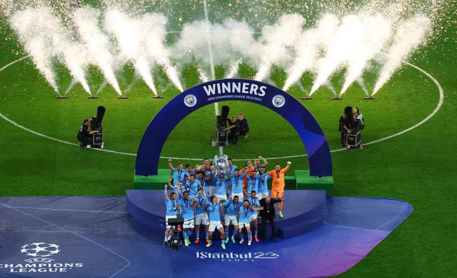    «МанСити» торжествует. Фото: Reuters