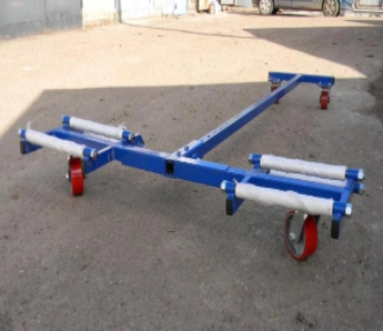 Рис. 5: Тележка для транспортировки станка