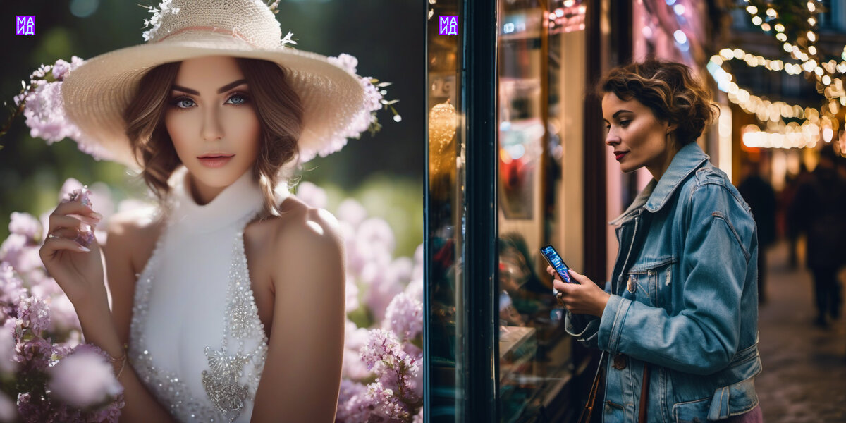 Визуальная коммуникация бренда от Академии МАИД.РФ. Курс «Нейросети для дизайна» для магистрантов РГУ имени Косыгина