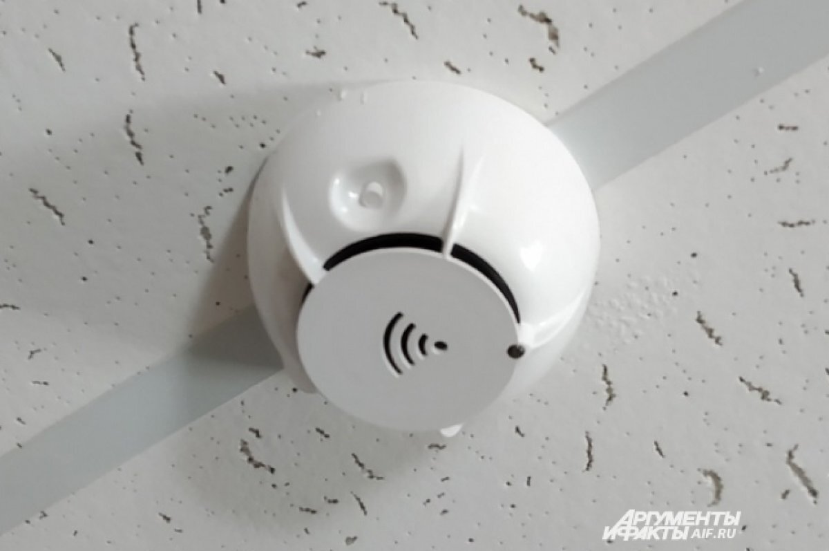    Многодетным семьям в Хабаровске выдадут пожарные извещатели