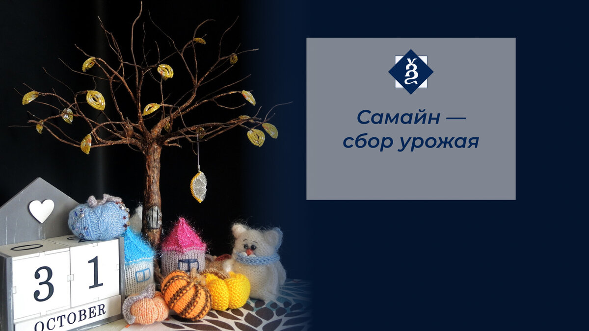 Котенок собрал урожай и ждет праздника