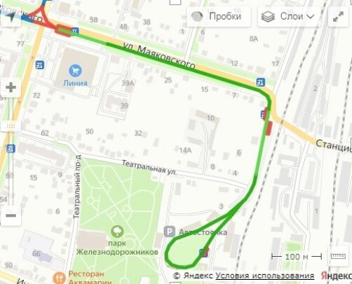 Реконструированный хвост к вокзалу