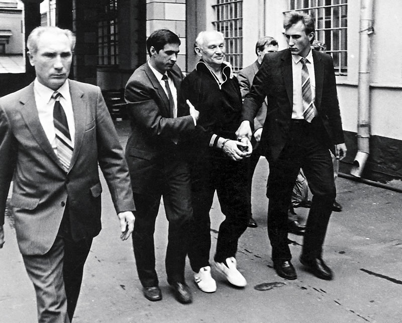 Арест Д.Ф. Полякова 7 июля 1986 года группой «А», возглавляемой полковником В.Н. Зайцевым.