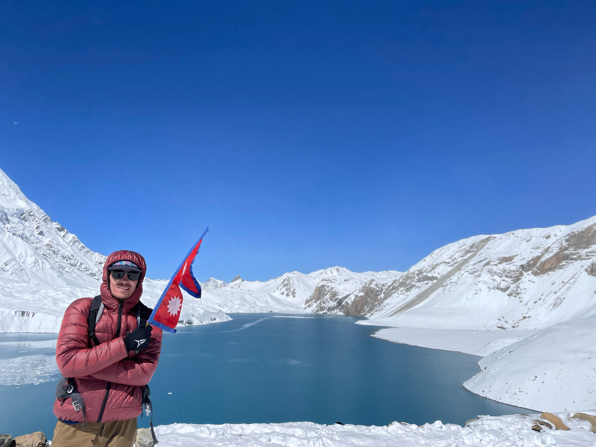 В одном из красивейших мест планеты и .... на хмурых щщах 