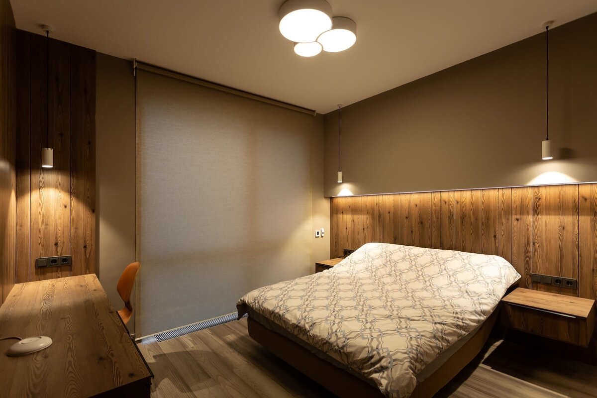 Дизайн спальни с помощь освещения swgsgop.ru