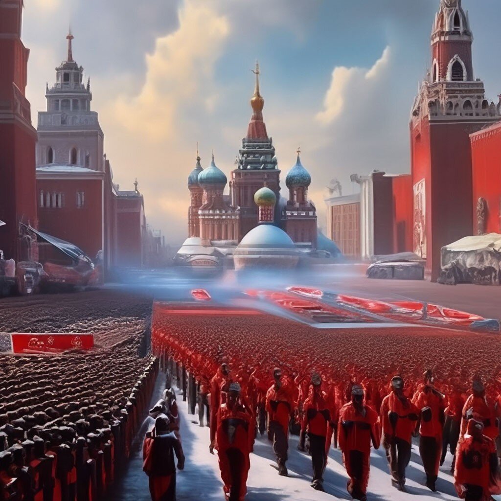 Парад Жизни в Москве. 