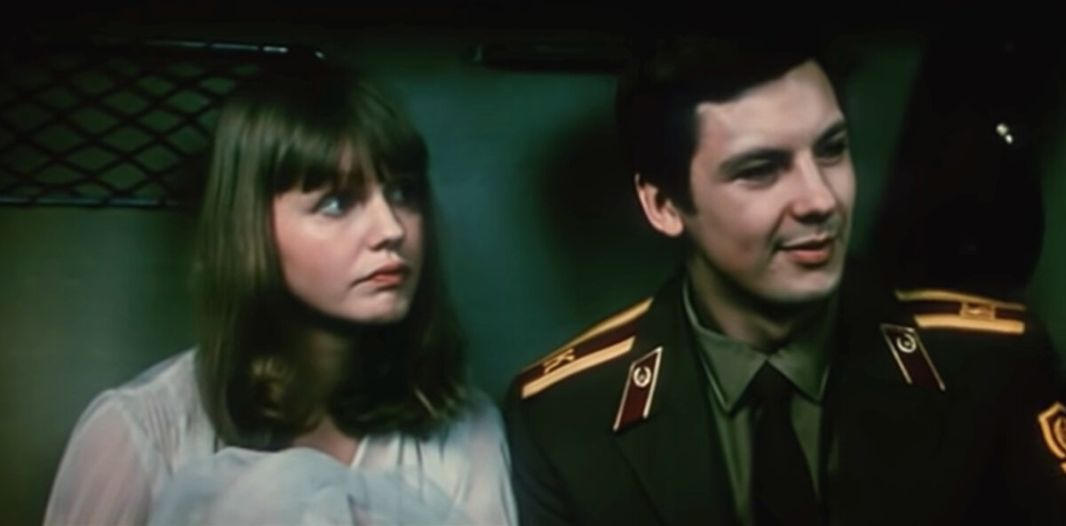 Кадр из кинофильма "34-й скорый", 1981 г., режиссер Андрей Малюков, сценаристы Всеволод Иванов, Андрей Малюков, композитор Марк Минков (скриншот) 