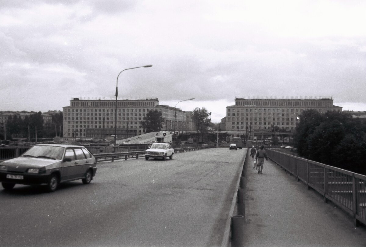 Санкт петербург 1991. Мост дублер Володарского моста. Временный дублёр Володарского моста.