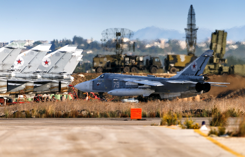 Авиабаза Хмеймим в Сирии