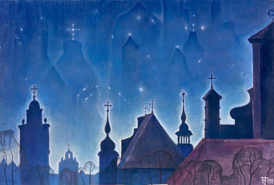 Художник Борис Смирнов-Русецкий