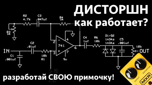 Как работает Distortion Разработай СВОЮ примочку