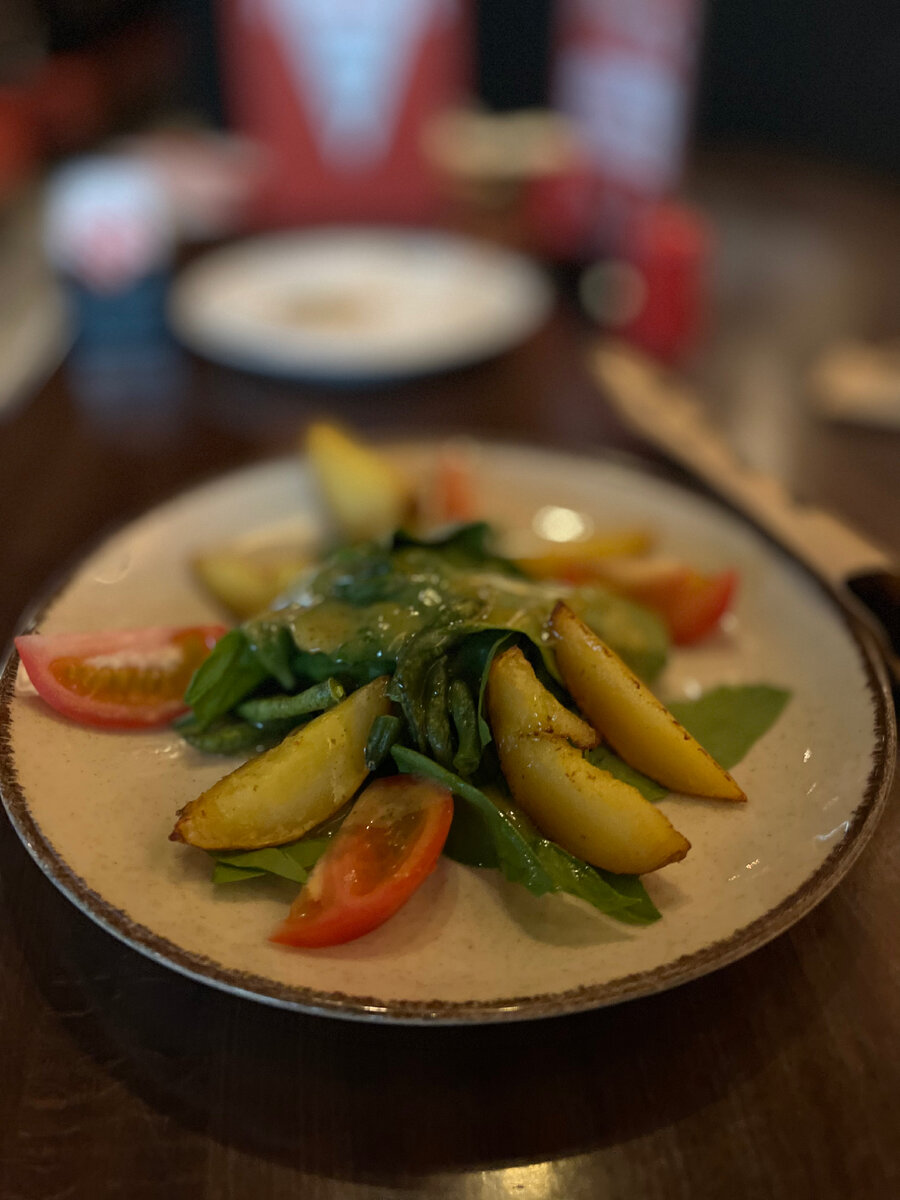 Салат с фасолью