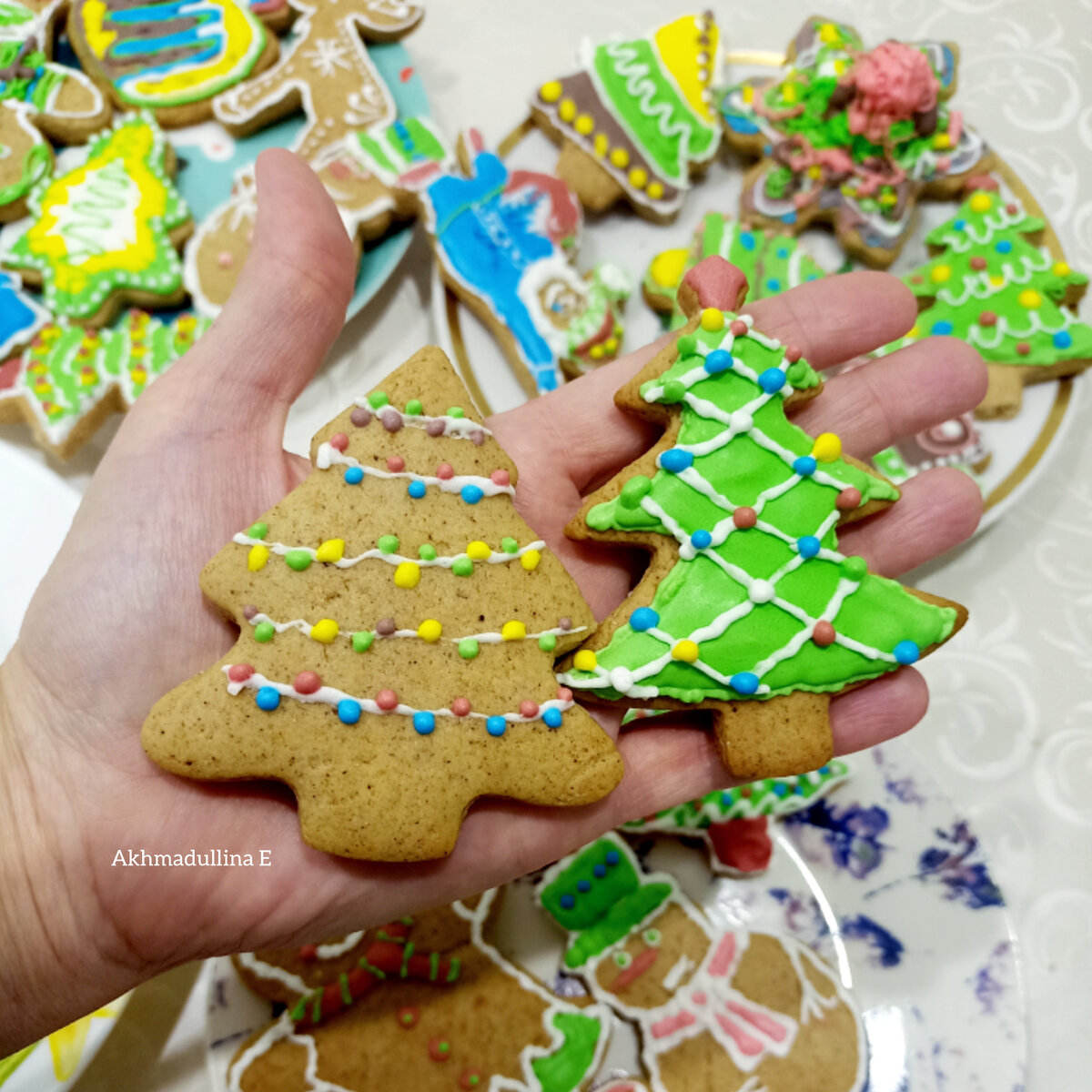 Готовые пряники. 