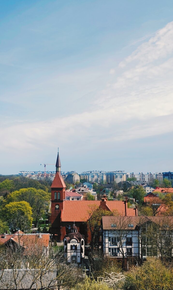 Зеленоградск. Панорамный вид с башни