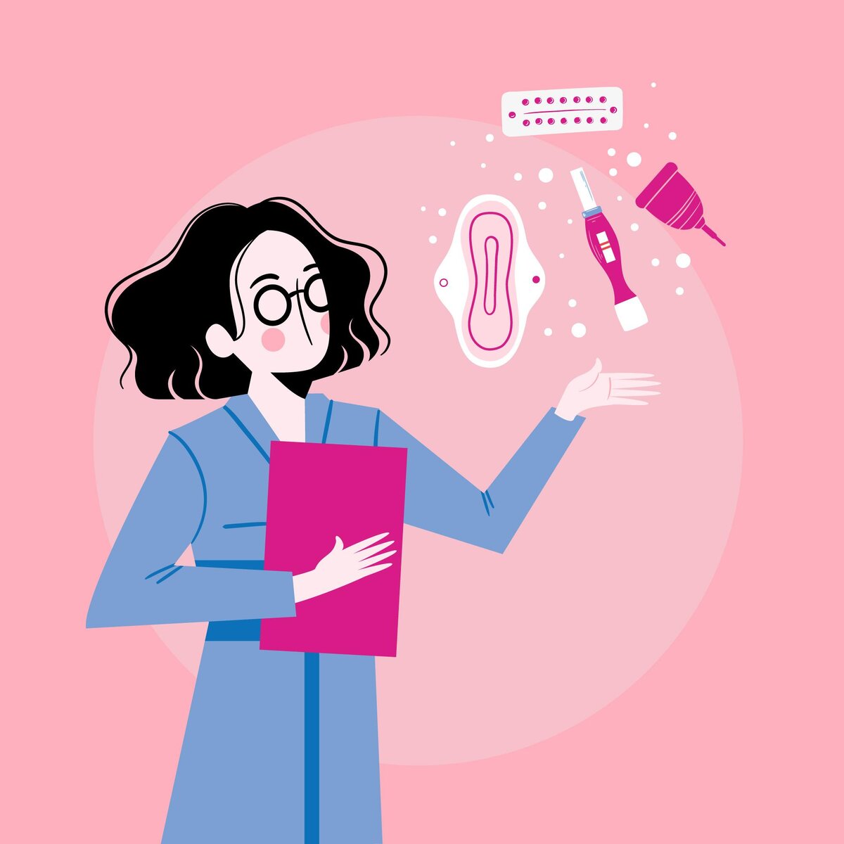 Почему у женщин идут месячные?