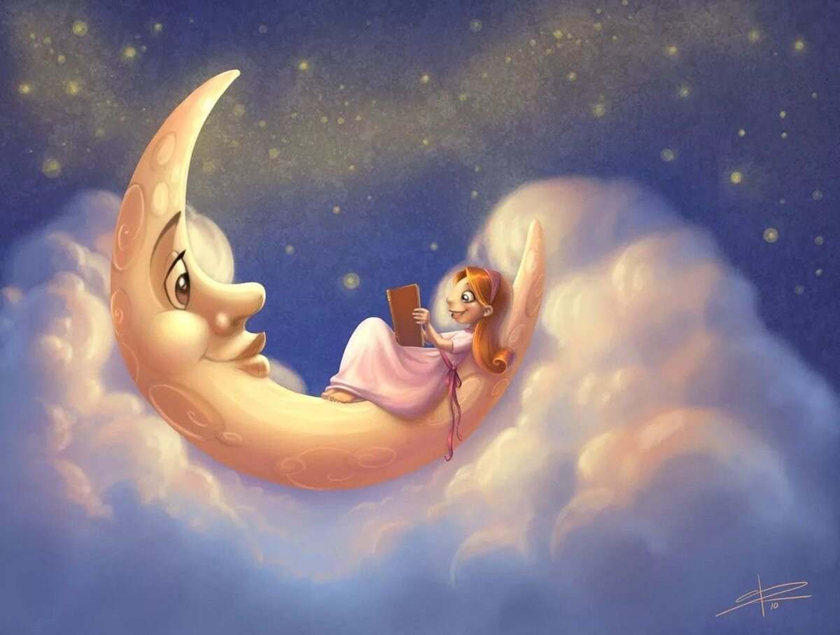 Красивых снов. Сказочная ночь. Сказочный сон. Приятных сказочных снов.
