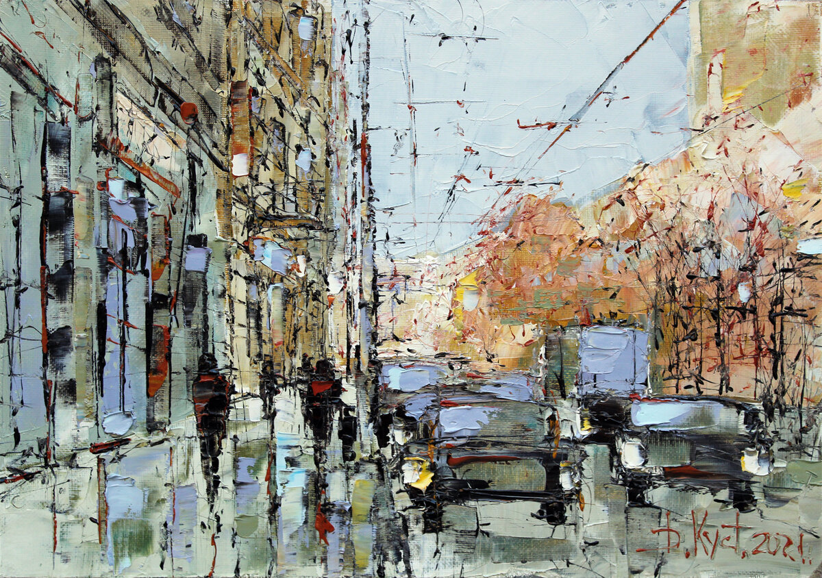 Дмитрий Кустанович. Росчерки, 35х50 см, 2021