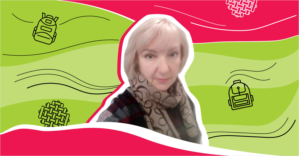 Елена создает рюкзаки из гобелена уже шесть лет