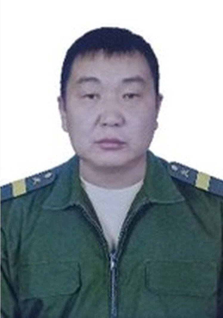 Старший сержант Баир Гунтыпов