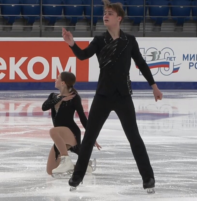 Кадр трансляции Первого канала с Гран-при России из Красноярска