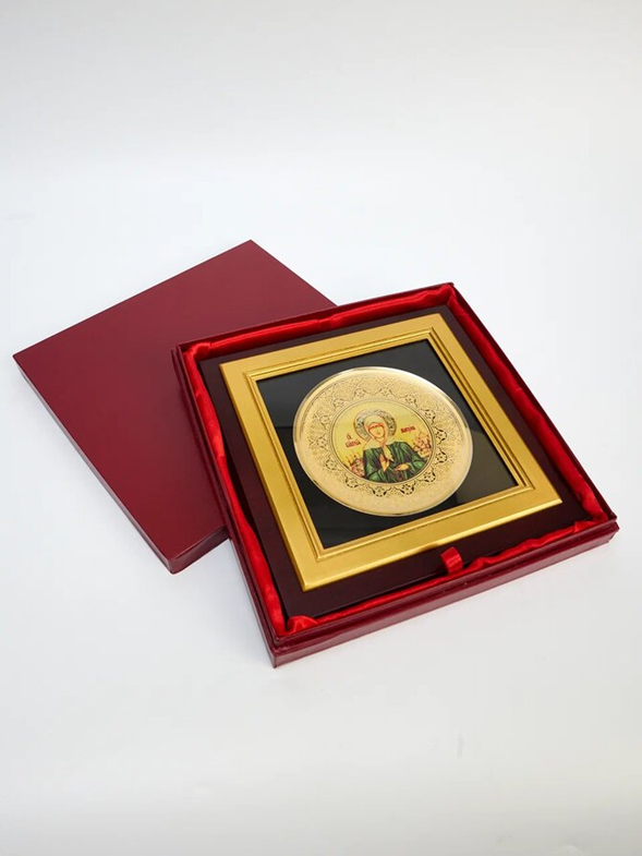 Тарелка-икона "Матрона Московская"