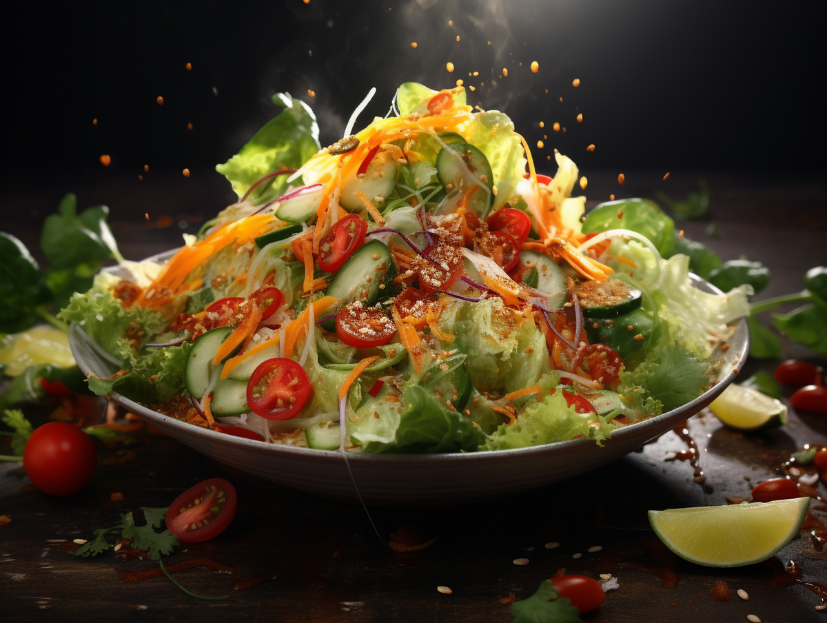 Салат Сом Там (фото собственность автора) 