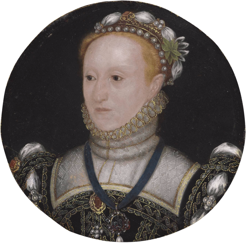 Елизавета l. Портрет написан в 1563 году
