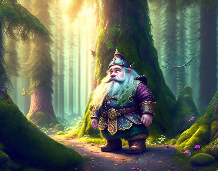 В глубине Сибири был заколдованный лес. Там жили гномы 
, которые обладали магическими способностями. Они были небольшого роста, с бородками и разноцветными  шляпками.

Гномы жили в своих уютных и загадочных норах, расположенных среди густых сибирских лиственных деревьев. Их норы были заполнены множеством маленьких комнат, где гномы ткали паутину, выращивали волшебные травы и готовили зелья.

Когда кто-то случайно попадал в их лес, гномы начинали играть с ним в свои мистические игры. Они любили прятки, но с использованием своих волшебных способностей. Гномы могли стать невидимыми, изменять форму и размер, создавать иллюзии и превращаться в животных.

Гномы были добрыми созданиями и всегда помогали тем, кто затерялся в их лесу. Они направляли людей на выход, волшебными указателями, которые светились ярким светом в темноте леса.

Каждую ночь гномы собирались вместе, чтобы проводить свои таинственные обряды. Они пели песни на древнем гномском языке, танцевали вокруг огромного костра и восстанавливали энергию своих магических способностей.

В Сибирском заколдованном лесу была особая атмосфера, наполненная загадками и магией. Гномы сторожили этот лес и его секреты, защищая его от нежелательных посягательств. Они были хранителями духа Сибири, связанными с природой и вечностью.

Те, кто сумел открыть свое сердце для магии и довериться гномам, получали от них подарки и благословения. Они считались избранными и имели возможность увидеть настоящее великолепие Сибирского заколдованного леса.