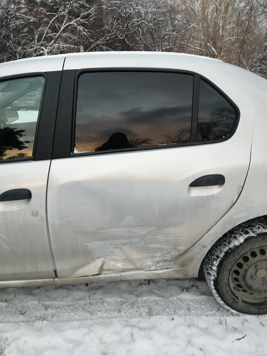 Итог, моя ласточка пострадала. 