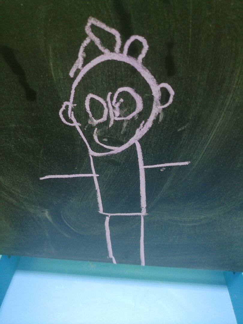 Зато ноги и руки ровные