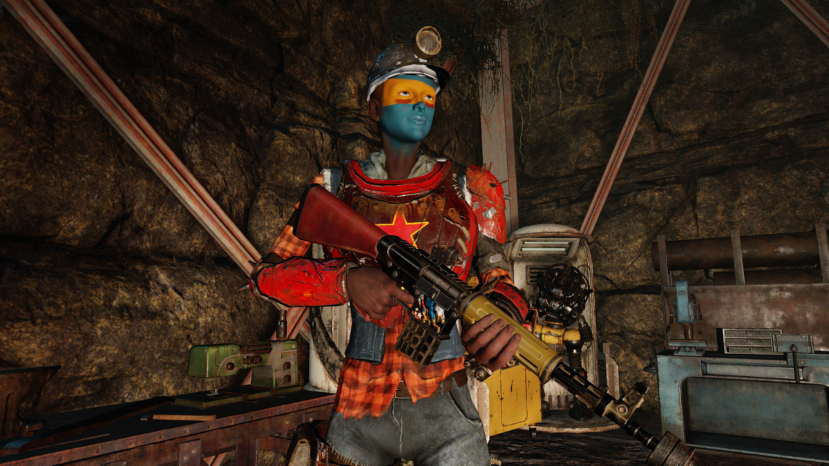 Джинсы выжившего и броня "Красная гадюка" в игре Fallout 76