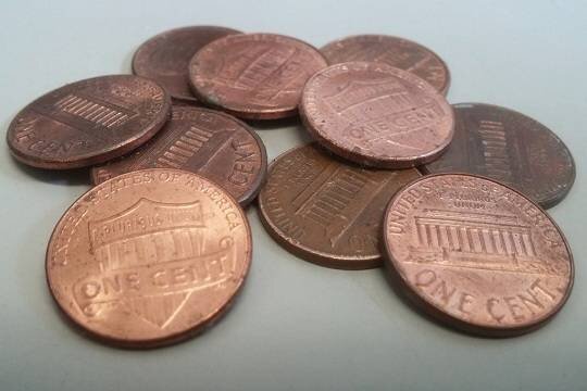    Американская компания выплатила долг другой фирме тремя тоннами мелочи