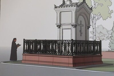    На могиле внука Суворова планируют воссоздать надгробие ©Александр Глуз, «Петербургский дневник»