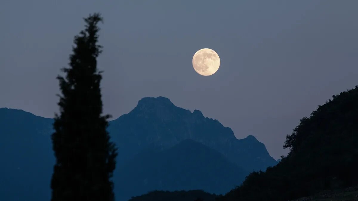 Приближается полнолуние. Фото: pxhere.com