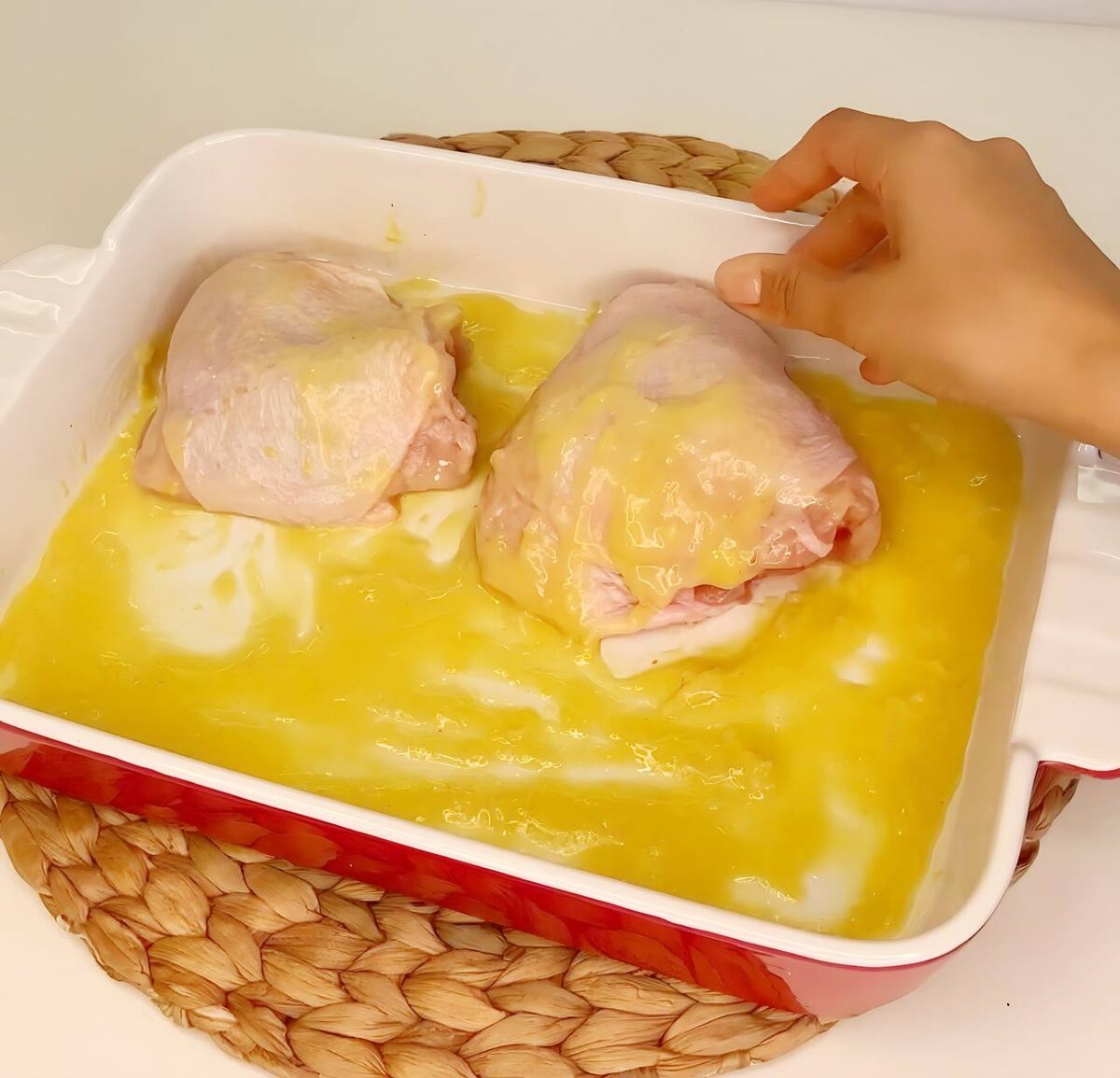 Сочная курица с розмарином и картофелем