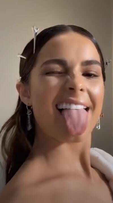 Addison Rae Tongue Mouth Open