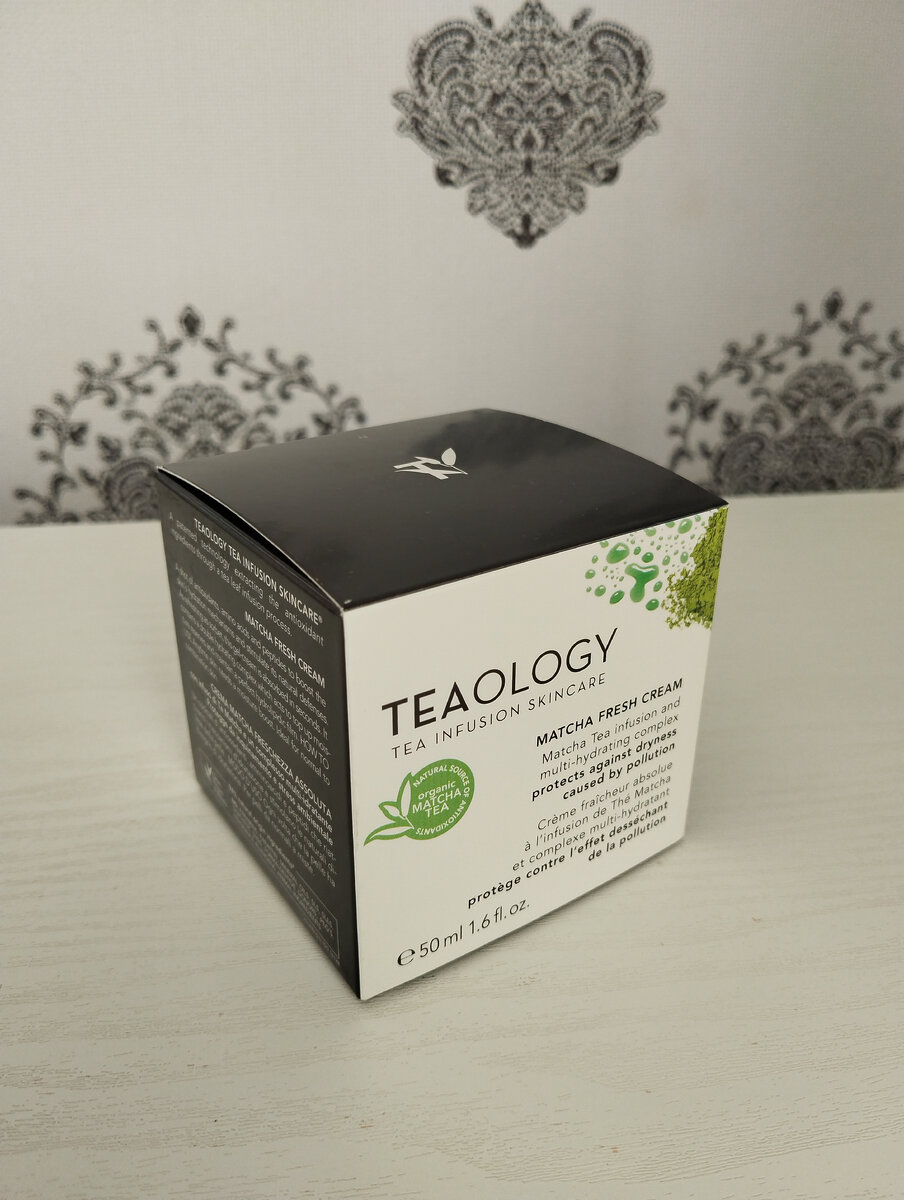 Освежающий крем для лица Teaology Matcha Fresh Cream.