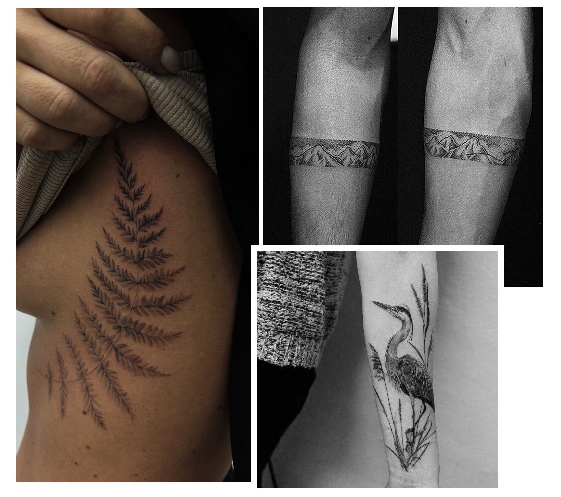Красивые большие женские татуировки: идеи, эскизы и фото тату