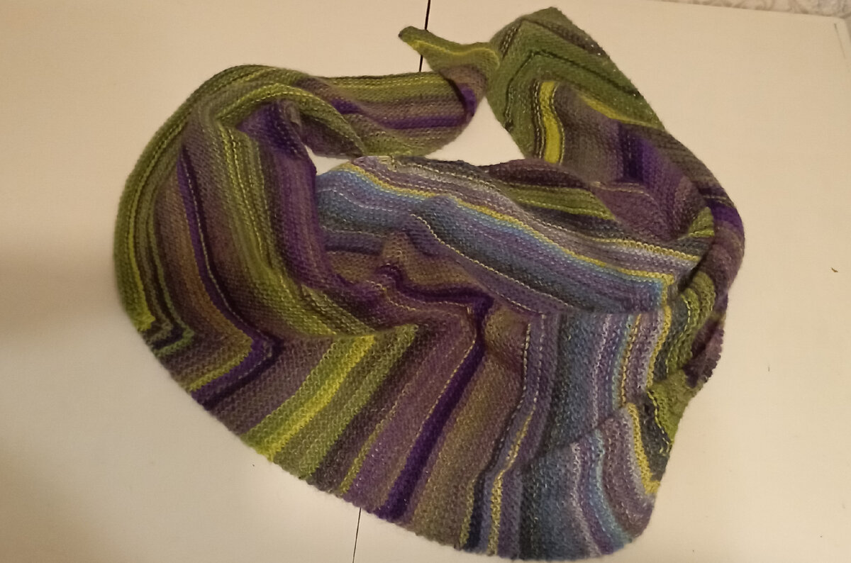 Color knitting Inchi: Диагональное вязание