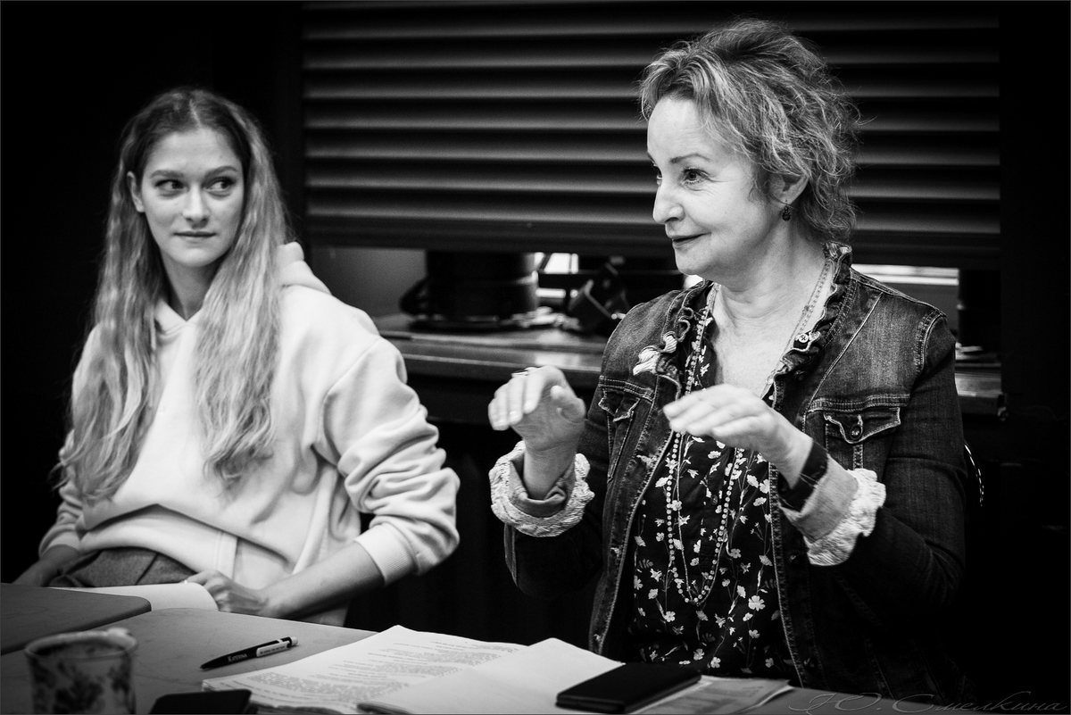 Репетиции спектакля. Фото Юлии Смелкиной