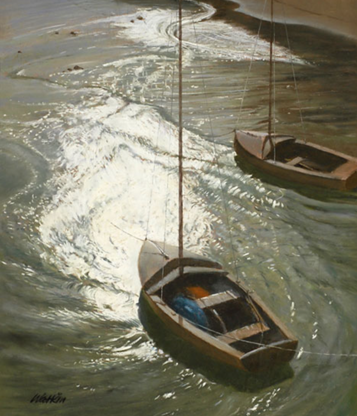 Барри Уоткин. Шлюпки на волне. http://www.barrywatkin.co.uk/GicleePrints.html 